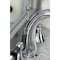 Kingston Brass KS2971PKL Duchess Widespread Bathroom Faucet W/ Brass Pop-Up, Chrome KS2971PKL - alternate 6
